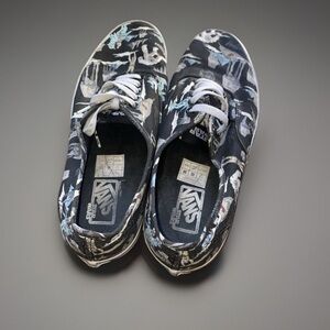 VANS Star Wars Film Collage Shoes May The Force Be With You Men US 10 VG Cond